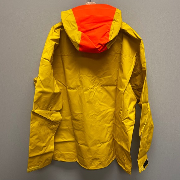 Arc'teryx Alpine Guide Jacket Mens 3XL Next Gen Viper Yellow II Gore Tex Pro NWT - Picture 7 of 9